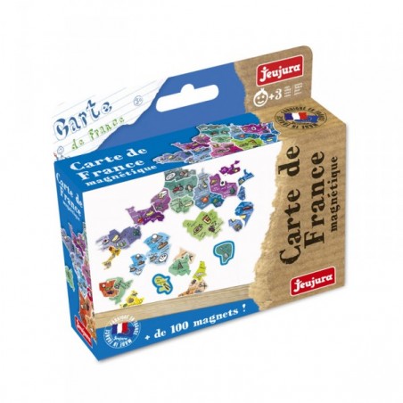 Carte France magnétique